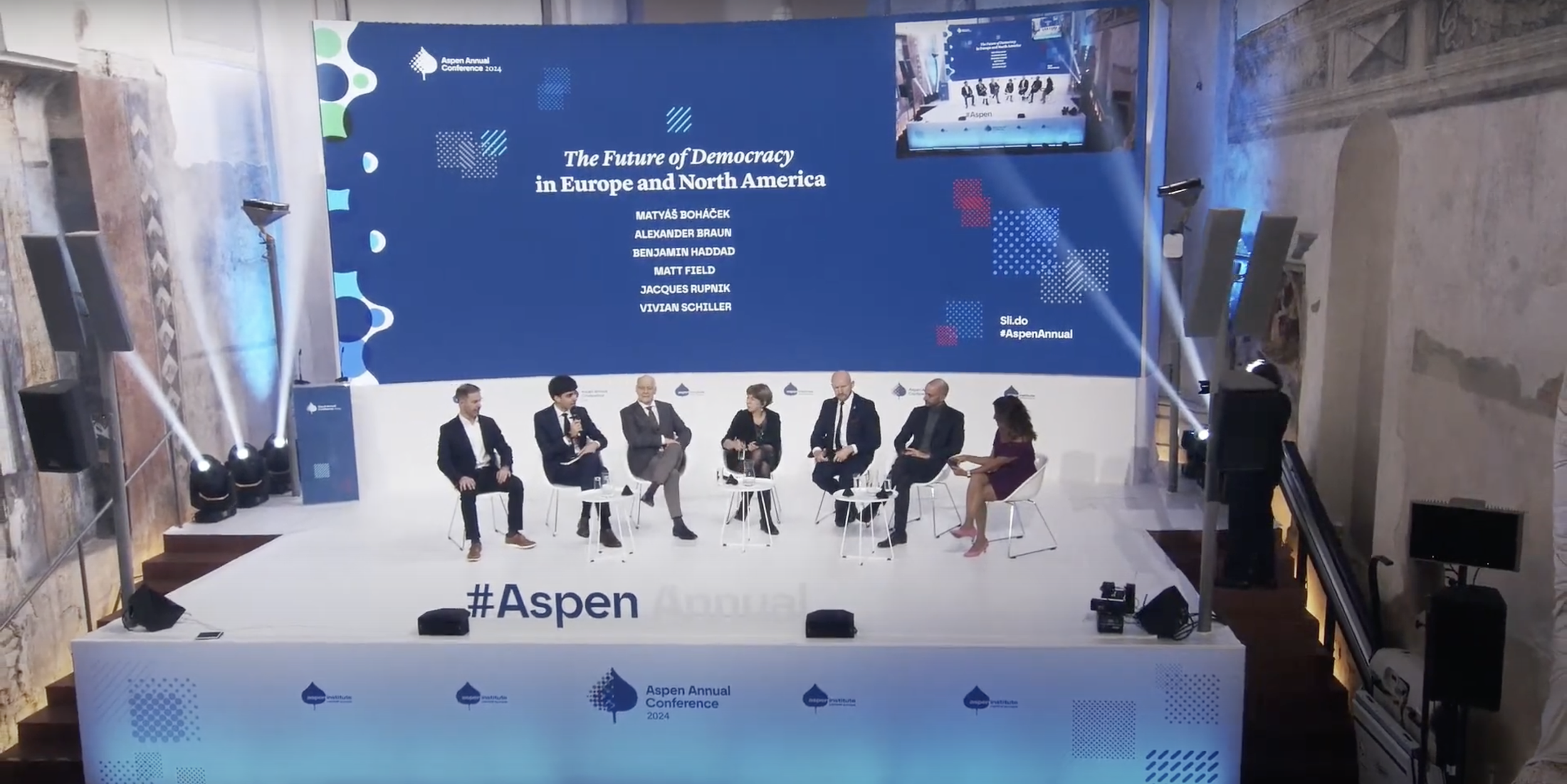 Panel at Aspen Institute Annual Conference — 2