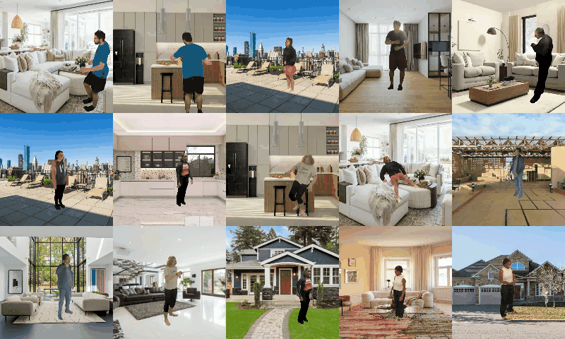 Synthetic Human Action Video Data Generation with Pose Transfer